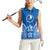 FSM Yap States Women Sleeveless Polo Shirt Micronesia Six 9 One Polynesian Tribal Pattern
