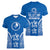 FSM Yap States Women V-Neck T-Shirt Micronesia Six 9 One Polynesian Tribal Pattern