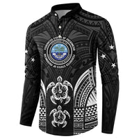 FSM Micronesia Six 9 One Button Sweatshirt Polynesian Tribal Pattern LT9 - Polynesian Pride