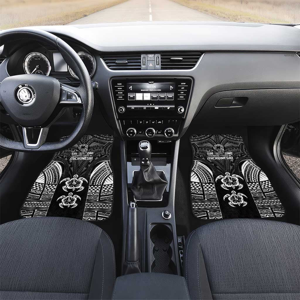 FSM Micronesia Six 9 One Car Mats Polynesian Tribal Pattern