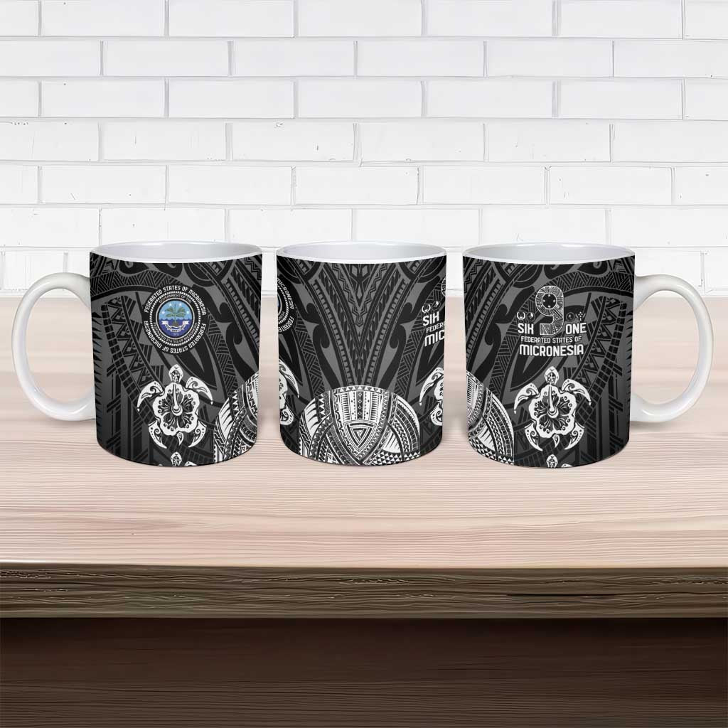FSM Micronesia Six 9 One Ceramic Mug Polynesian Tribal Pattern LT9 - Polynesian Pride