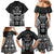 FSM Micronesia Six 9 One Family Matching Mermaid Dress and Hawaiian Shirt Polynesian Tribal Pattern
