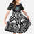 FSM Micronesia Six 9 One Family Matching Tank Maxi Dress and Hawaiian Shirt Polynesian Tribal Pattern