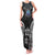 FSM Micronesia Six 9 One Family Matching Tank Maxi Dress and Hawaiian Shirt Polynesian Tribal Pattern