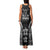 FSM Micronesia Six 9 One Family Matching Tank Maxi Dress and Hawaiian Shirt Polynesian Tribal Pattern