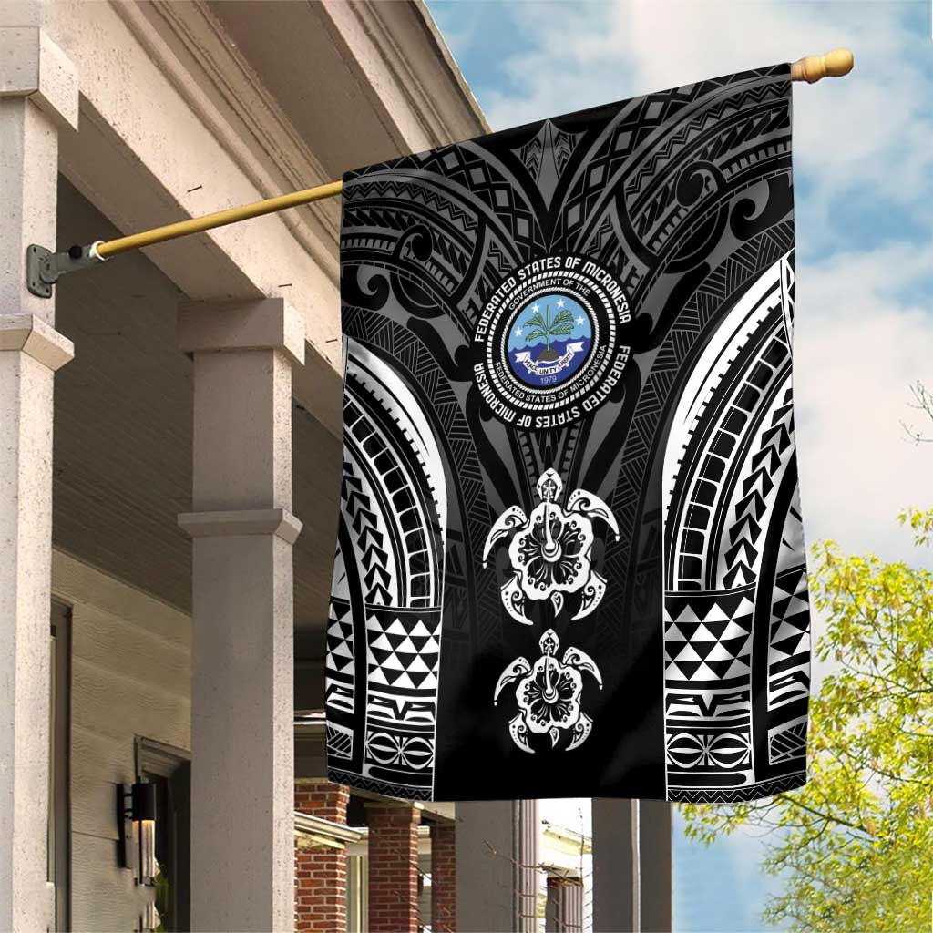 FSM Micronesia Six 9 One Garden Flag Polynesian Tribal Pattern