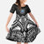 FSM Micronesia Six 9 One Kid Short Sleeve Dress Polynesian Tribal Pattern
