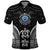 FSM Micronesia Six 9 One Polo Shirt Polynesian Tribal Pattern