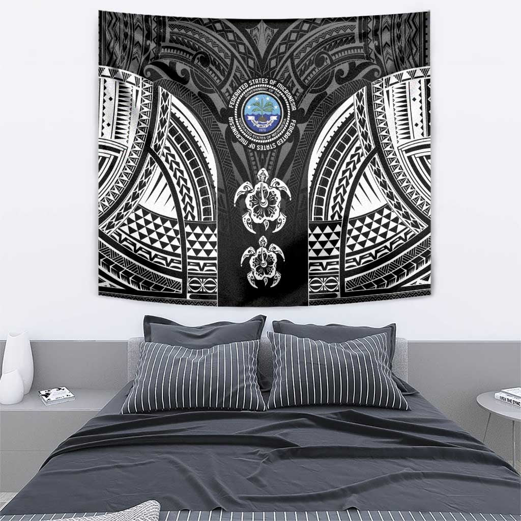 FSM Micronesia Six 9 One Tapestry Polynesian Tribal Pattern