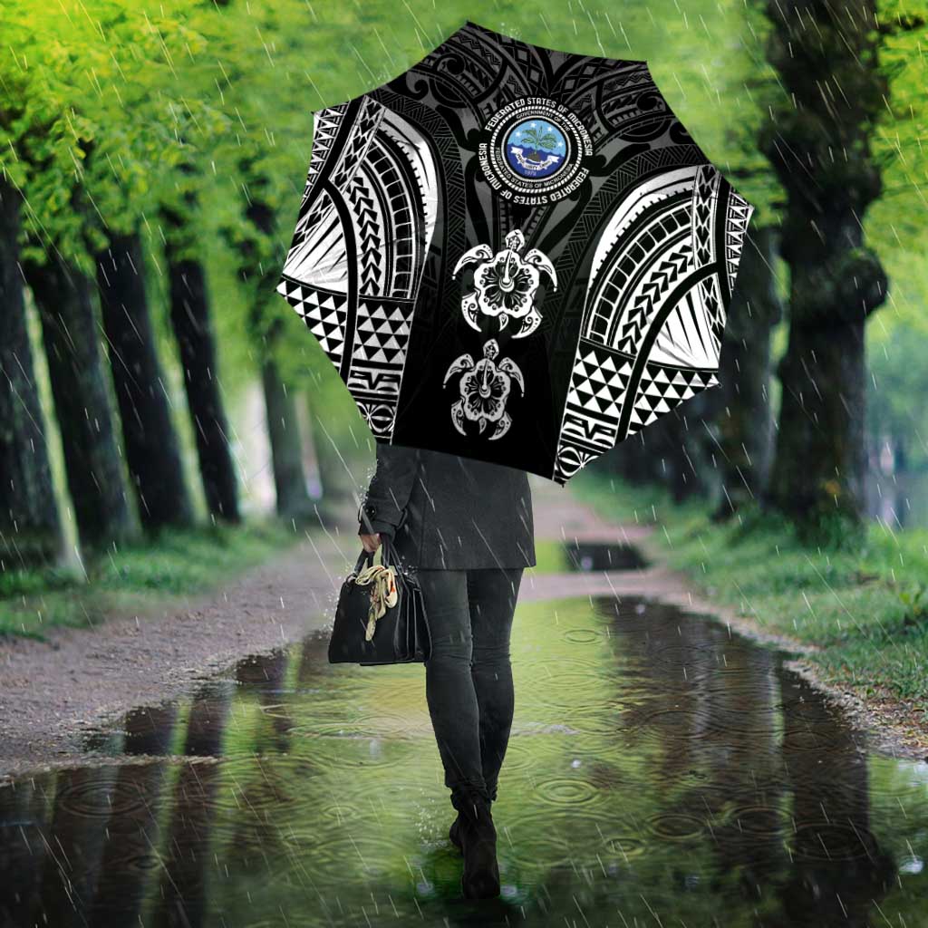 FSM Micronesia Six 9 One Umbrella Polynesian Tribal Pattern - Polynesian Pride