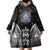 FSM Micronesia Six 9 One Wearable Blanket Hoodie Polynesian Tribal Pattern