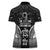 FSM Micronesia Six 9 One Women Polo Shirt Polynesian Tribal Pattern