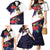 American Samoa Flag Day Since 1900 Family Matching Mermaid Dress and Hawaiian Shirt Samoa Muamua Le Atua Tropical Flowers