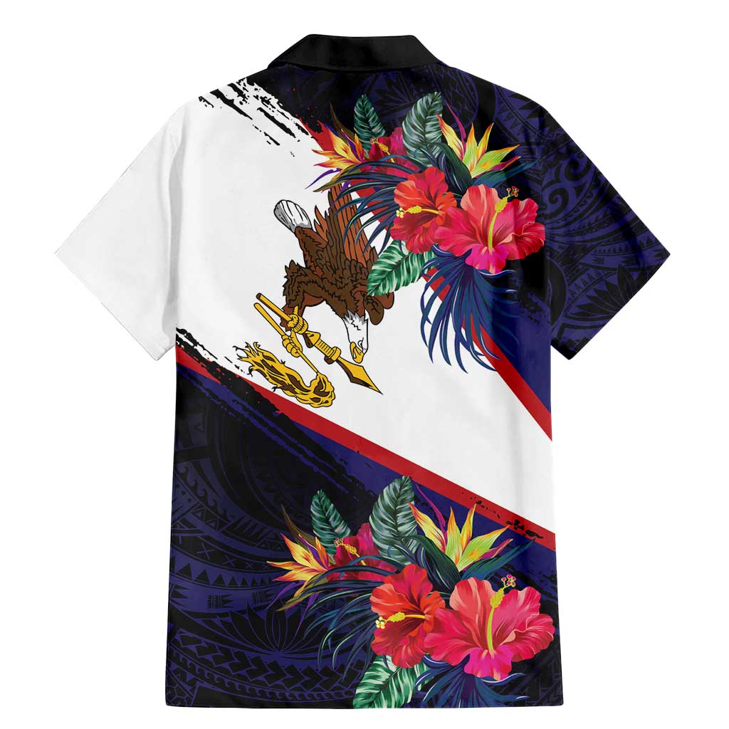 American Samoa Flag Day Since 1900 Family Matching Mermaid Dress and Hawaiian Shirt Samoa Muamua Le Atua Tropical Flowers LT9 - Polynesian Pride