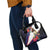 American Samoa Flag Day Since 1900 Shoulder Handbag Samoa Muamua Le Atua Tropical Flowers