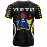 Custom Polynesian Pride Aitutaki Island T Shirt Cook Islands Tribal Wave Style LT9 - Polynesian Pride
