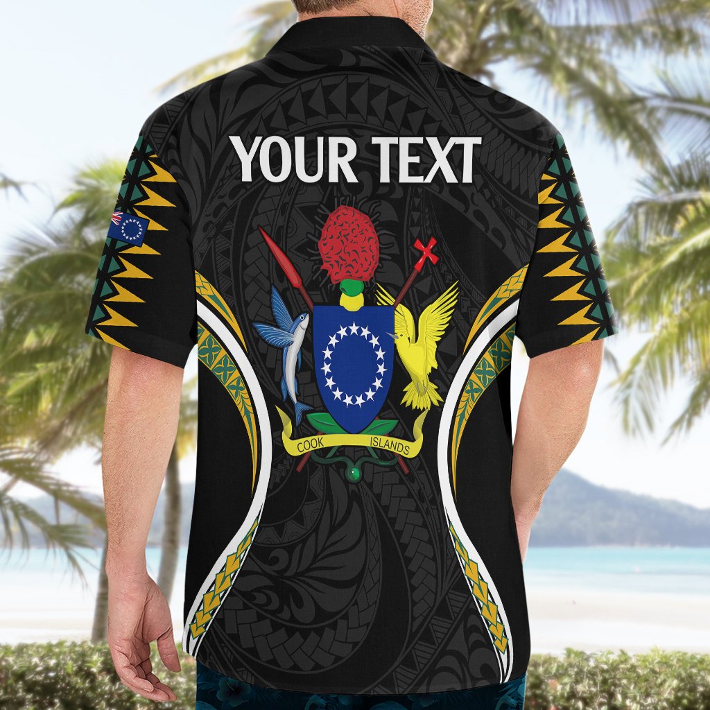 (Personalised) Polynesian Pride Manihiki Island Hawaiian Shirt Cook Islands Tribal Wave Style LT9 - Polynesian Pride
