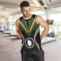 Polynesian Pride Mauke Island Men Tank Top Cook Islands Tribal Wave Style LT9 - Polynesian Pride