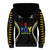 Polynesian Pride Mauke Island Sherpa Hoodie Cook Islands Tribal Wave Style LT9 - Polynesian Pride
