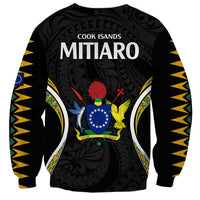 Polynesian Pride Mitiaro Island Sweatshirt Cook Islands Tribal Wave Style LT9 - Polynesian Pride