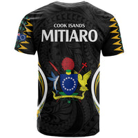 Polynesian Pride Mitiaro Island T Shirt Cook Islands Tribal Wave Style LT9 - Polynesian Pride