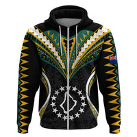 Polynesian Pride Palmerston Island Hoodie Cook Islands Tribal Wave Style LT9 - Polynesian Pride