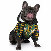 Personalised Polynesian Pride Penrhyn Island Pet Hoodie Cook Islands Tribal Wave Style LT9 - Polynesian Pride