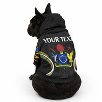 Personalised Polynesian Pride Penrhyn Island Pet Hoodie Cook Islands Tribal Wave Style LT9 - Polynesian Pride