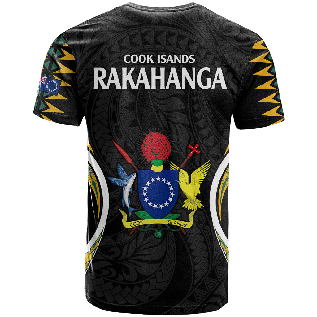 Polynesian Pride Rakahanga Island T Shirt Cook Islands Tribal Wave Style LT9 - Polynesian Pride