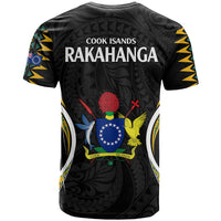 Polynesian Pride Rakahanga Island T Shirt Cook Islands Tribal Wave Style LT9 - Polynesian Pride