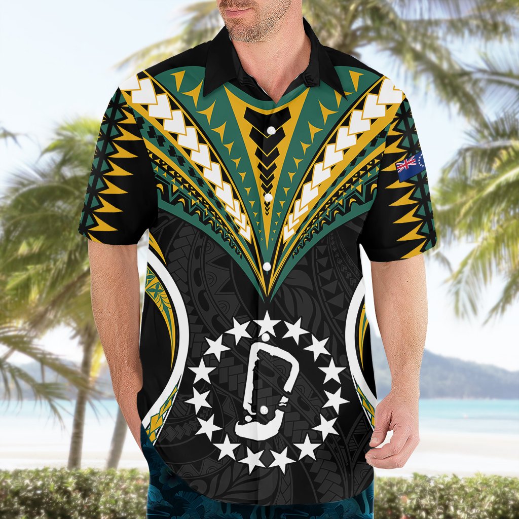 (Personalised) Polynesian Pride Rakahanga Island Hawaiian Shirt Cook Islands Tribal Wave Style LT9 - Polynesian Pride
