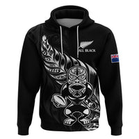 New Zealand All Black Rugby Hoodie - LT9 Pullover Hoodie Black - Polynesian Pride