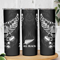 New Zealand All Black Rugby Skinny Tumbler