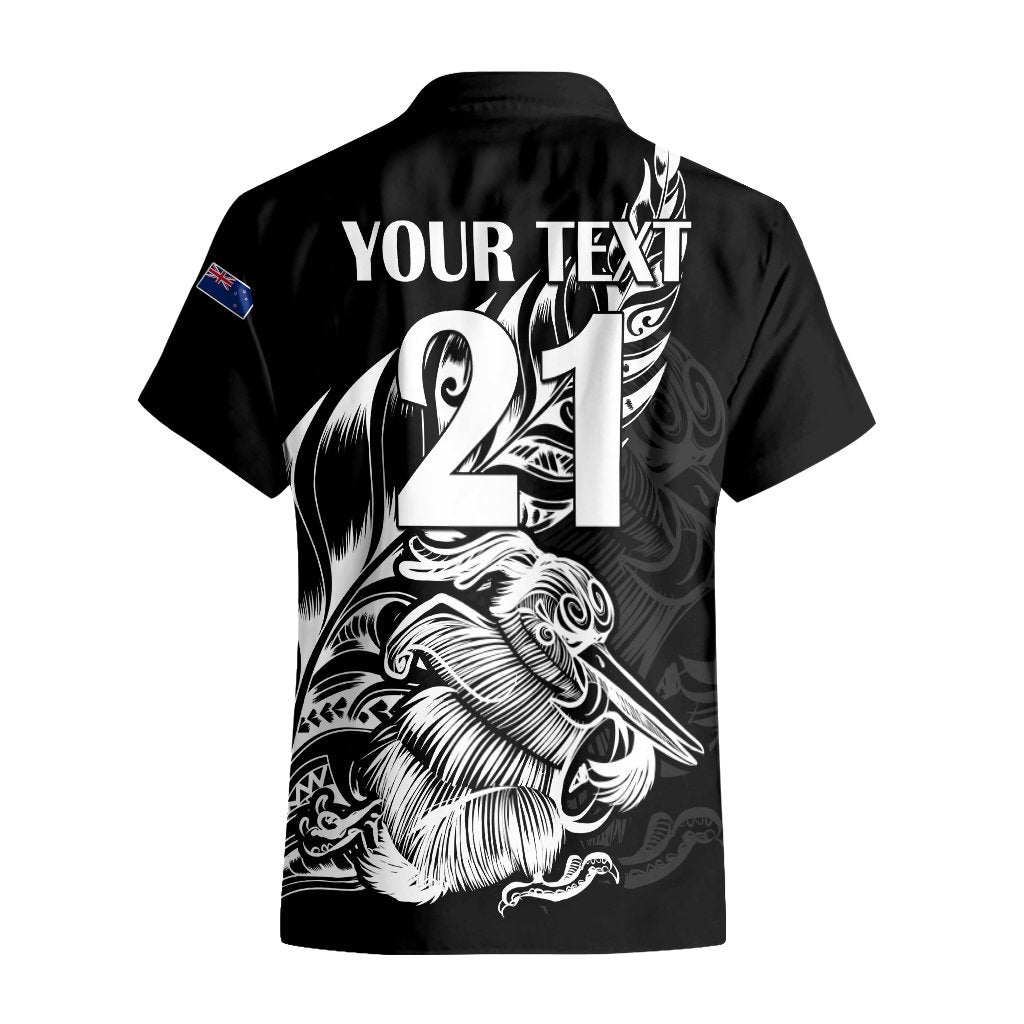 (Custom Text And Number) New Zealand Kiwi Rugby Hawaiian Shirt LT9 - Polynesian Pride