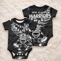 New Zealand Warrior Rugby Baby Onesie LT9 - Polynesian Pride