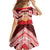Personalised Kolisi Tonga College Atele Family Matching Off Shoulder Maxi Dress and Hawaiian Shirt Polynesian Ngatu Tribal