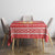 Personalised Kolisi Tonga College Atele Tablecloth Polynesian Ngatu Tribal