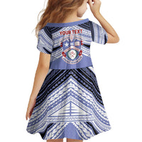 Personalised Tonga Apifoou College Family Matching Tank Maxi Dress and Hawaiian Shirt Polynesian Ngatu Tribal LT9 - Polynesian Pride