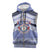 Personalised Tonga Apifoou College Sleeveless Zip Hoodie Polynesian Ngatu Tribal - Polynesian Pride