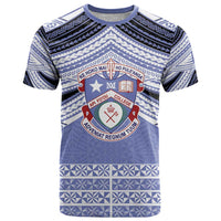 Personalised Tonga Apifoou College T Shirt Polynesian Ngatu Tribal