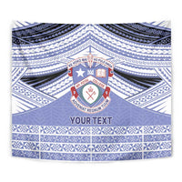 Personalised Tonga Apifoou College Tapestry Polynesian Ngatu Tribal