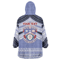 Personalised Tonga Apifoou College Wearable Blanket Hoodie Polynesian Ngatu Tribal LT9 - Polynesian Pride