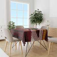 Personalised Tonga Beulah College Tablecloth Polynesian Ngatu Tribal