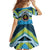 Personalised Tonga Lavengamalie College Family Matching Off Shoulder Maxi Dress and Hawaiian Shirt Polynesian Ngatu Tribal