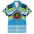 Personalised Tonga Lavengamalie College Family Matching Off Shoulder Maxi Dress and Hawaiian Shirt Polynesian Ngatu Tribal