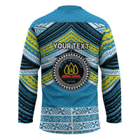 Personalised Tonga Lavengamalie College Hockey Jersey Polynesian Ngatu Tribal - Polynesian Pride