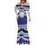 Personalised Tonga Sia'atoutai Theological College Mermaid Dress Polynesian Ngatu Tribal