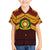 Personalised Tonga Vava'u High School Family Matching Off Shoulder Maxi Dress and Hawaiian Shirt Polynesian Ngatu Tribal