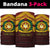 Personalised Tonga Vava'u High School Neck Gaiter Polynesian Ngatu Tribal - Polynesian Pride