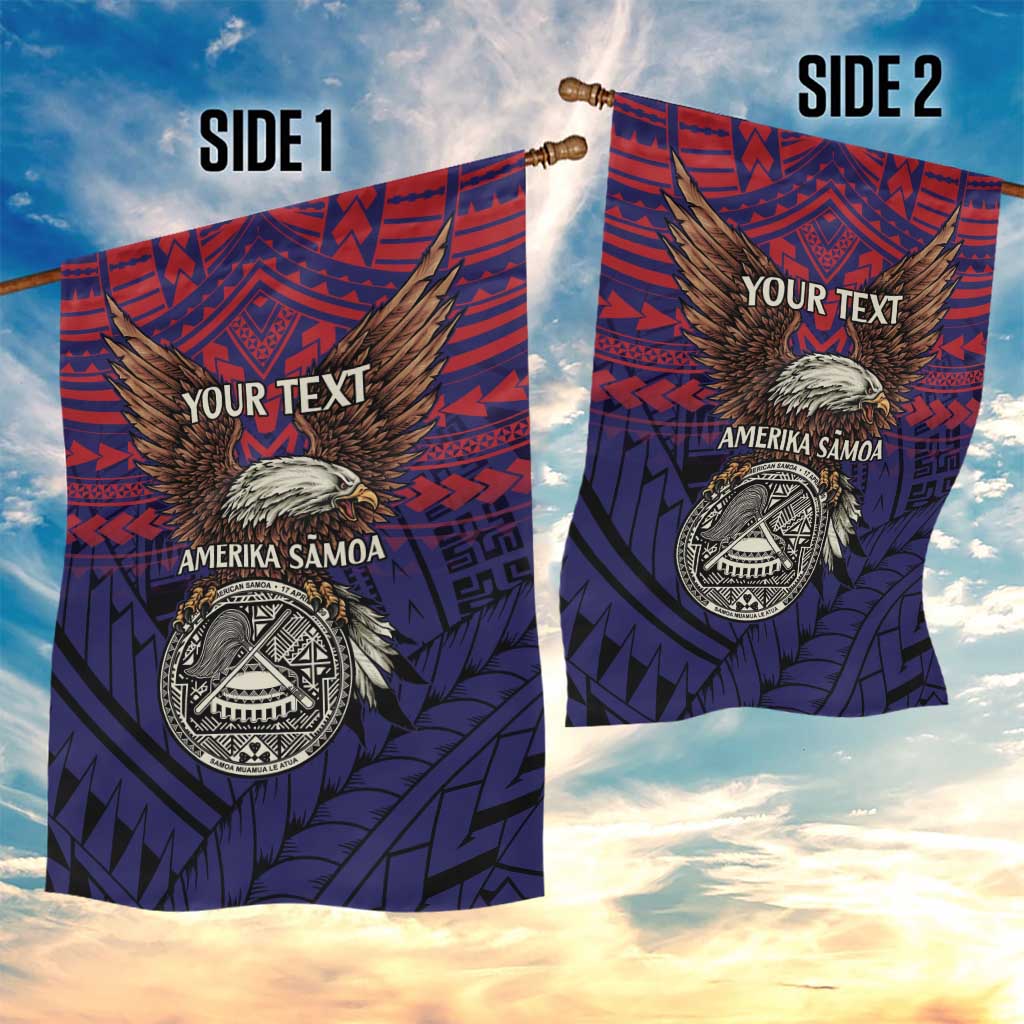 American Samoa Brave Eagle Personalized Garden Flag National Flag Color